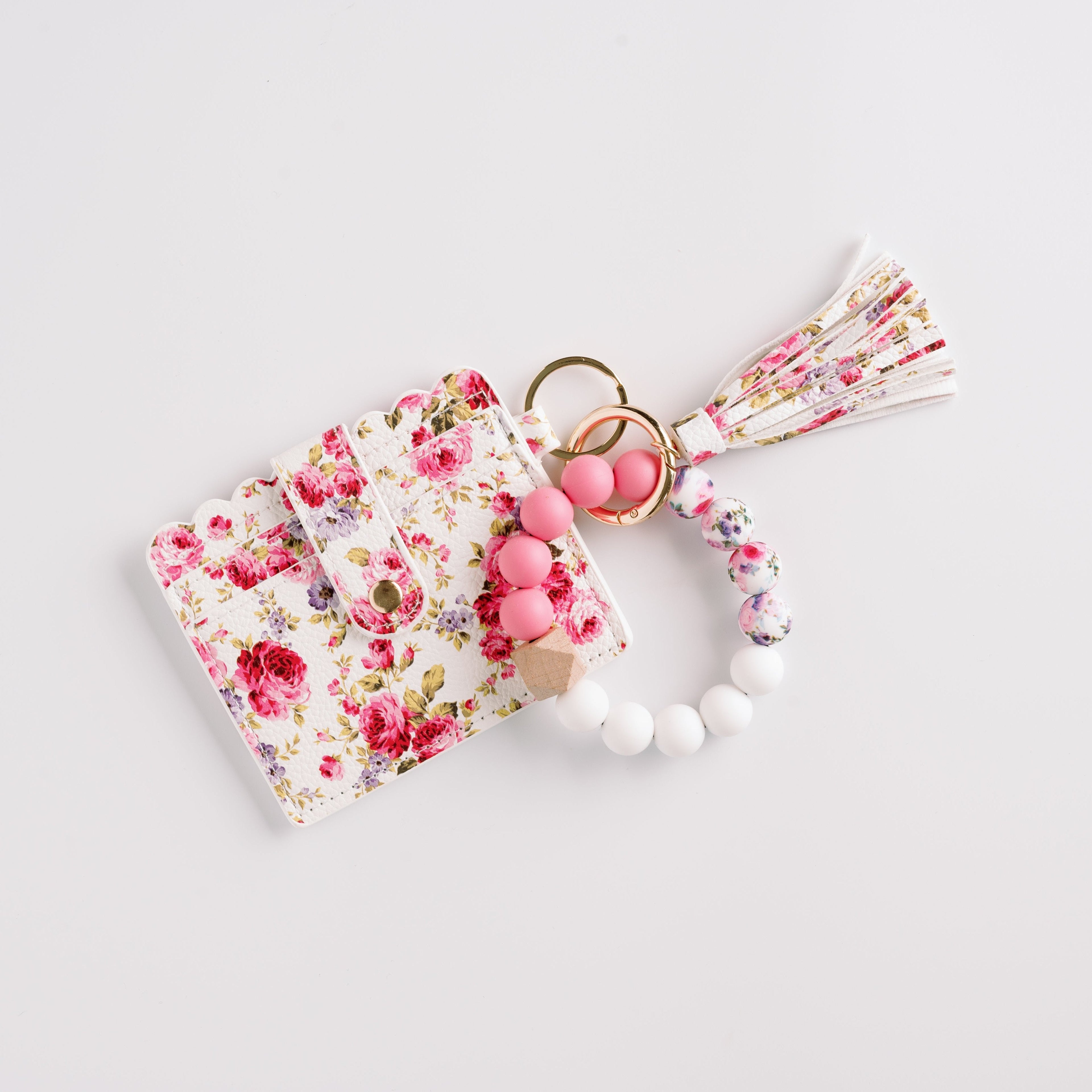 Cute Wristlet Wallet Keychain
