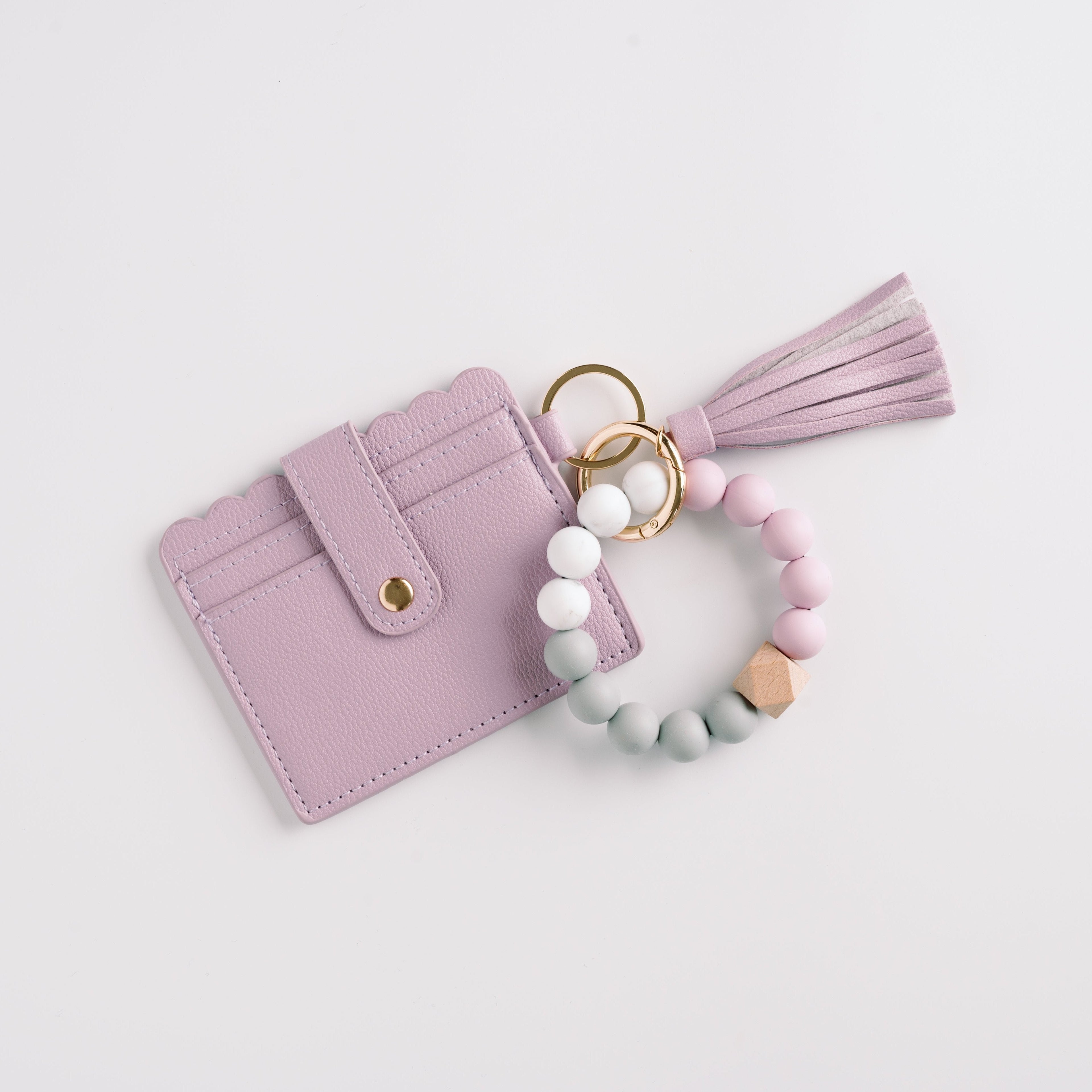 Cute Wristlet Wallet Keychain