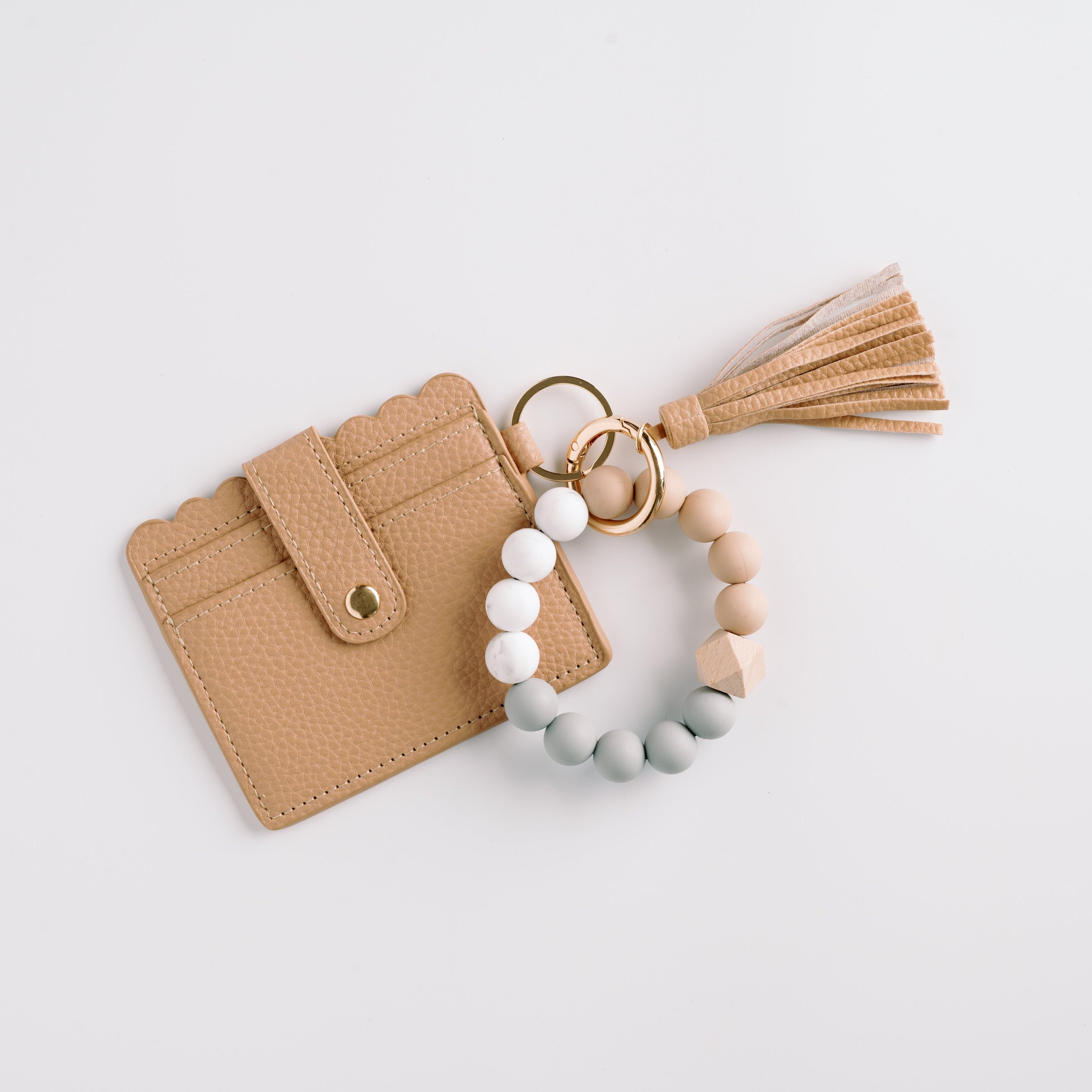 Cute Wristlet Wallet Keychain