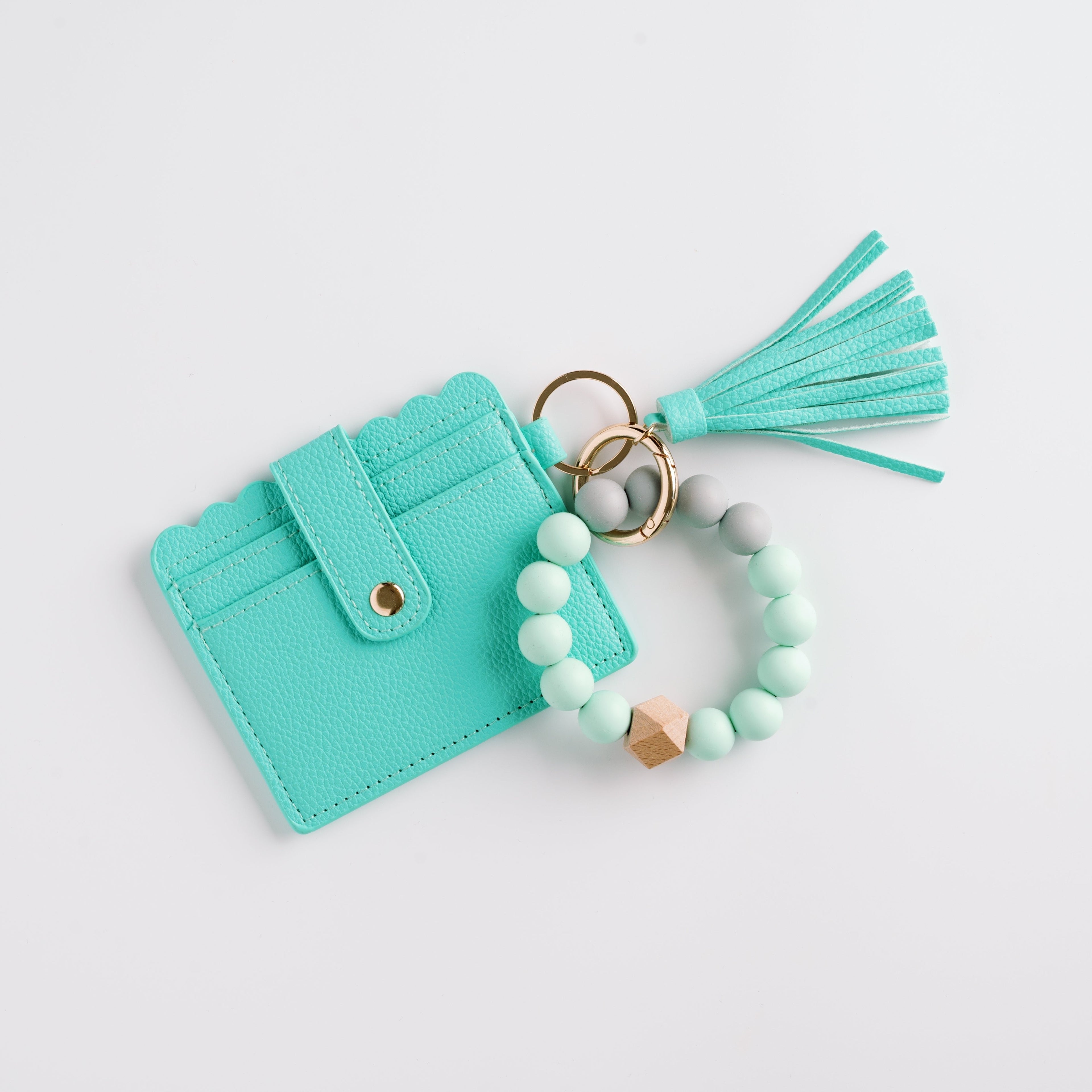 Cute Wristlet Wallet Keychain